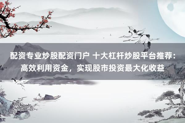 配资专业炒股配资门户 十大杠杆炒股平台推荐：高效利用资金，实现股市投资最大化收益